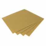 Carta abrasiva usata prima test EN388 Oakey Grade F2 100 grit