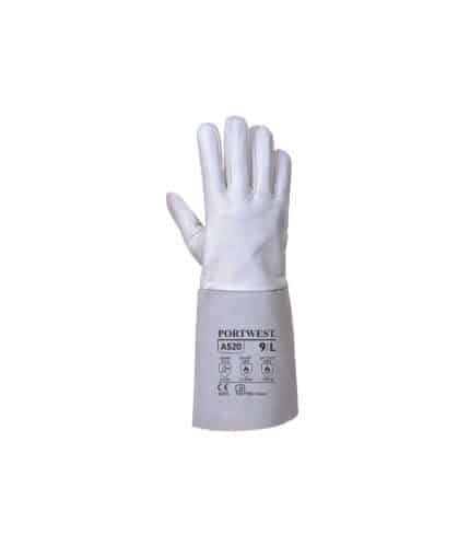 Guanto per saldatore professionale in pelle weld A520 portwest