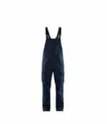 salopette da lavoro stretch 2644 blaklader blu marino scuro/nero fronte