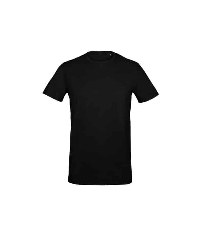 T-shirt attillata Millennium uomo nero Sol's