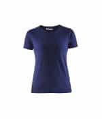 T-shirt da lavoro Blaklader 3304 blu marino fronte