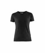 T-shirt da lavoro Blaklader 3304 nero fronte