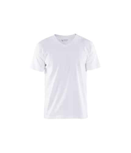 T-shirt da lavoro Blaklader 3360 bianco frontale