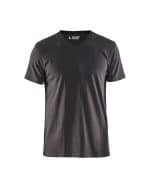 T-shirt da lavoro Blaklader 3360 grigio frontale