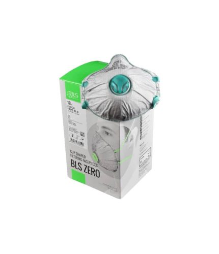 Facciale filtrante antipolvere ffp3rd carboni attivi BLS Zero