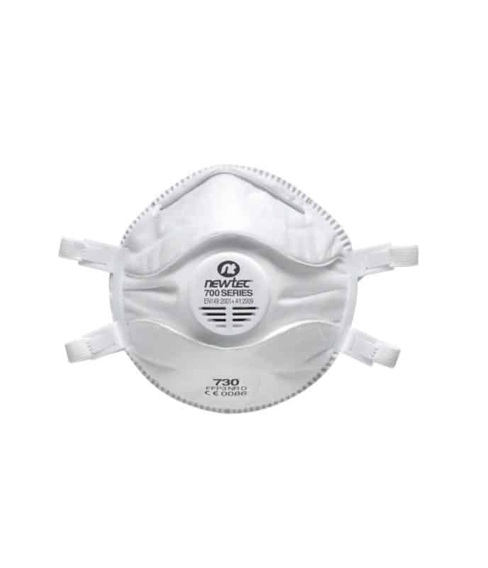 Mascherina protettiva NewTec 730 FFP3 NR D con valvola