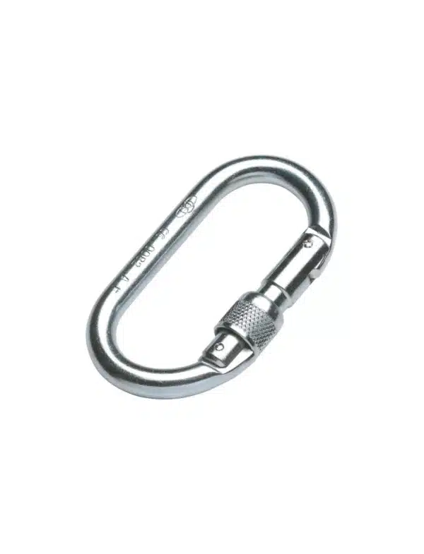 Moschettone connettore a chiusura automatica anticaduta cm03 Neri