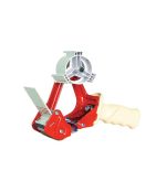 Dispenser nastro adesivo 75mm a mano metallico rosso