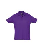 Polo da lavoro viola Summer Sol's