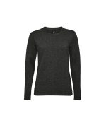 T-shirt manica lunga Imperial donna antracite