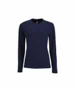 T-shirt manica lunga Imperial donna blu oltremare