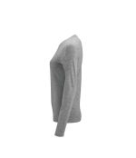 T-shirt manica lunga Imperial donna grigio lato