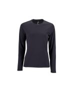 T-shirt manica lunga Imperial donna grigio topo