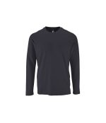 T-shirt manica lunga Imperial uomo blu grigio topo
