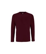 T-shirt manica lunga Imperial uomo grigio melange Sol's