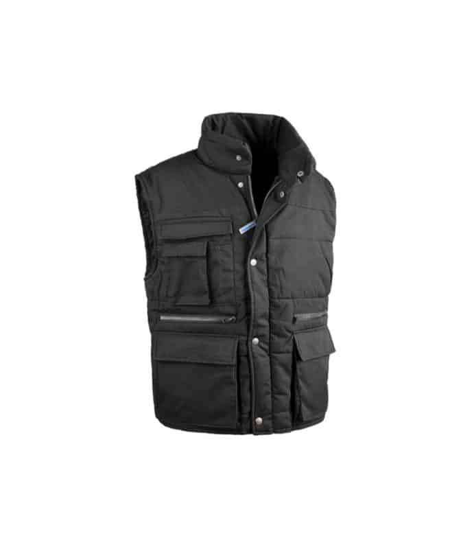 Gilet da lavoro Antares Sottozero nero