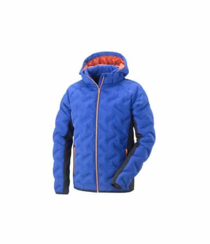 Giubbotto da lavoro Dakota Neri blu royal fronte