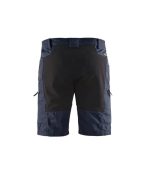 Pantaloni leggeri da lavoro corti Service Stretch Blaklader 1449 blu marino scuro/nero