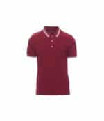 Polo dal avoro Skipper Payper bordeaux/nero