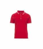 Polo da lavoro Skipper Payper rosso/bianco