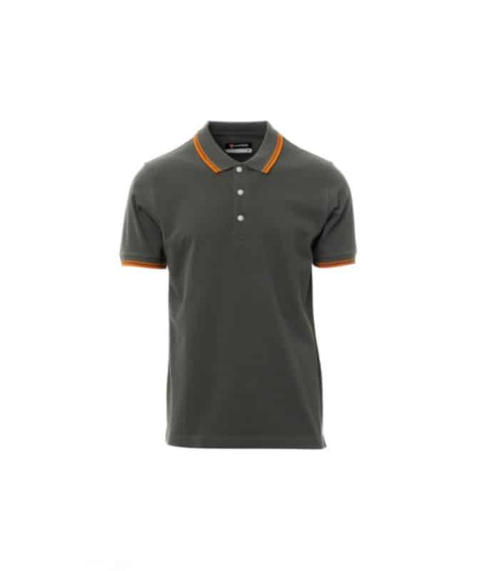 Polo da lavoro Skipper Payper verde/arancio
