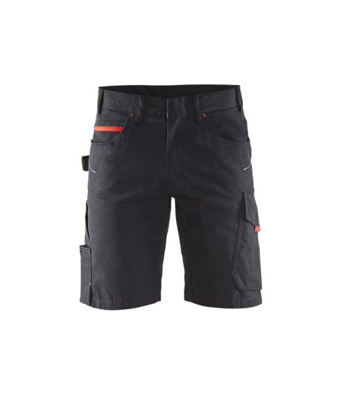 Service 1499 pantaloncini professionali Blaklader rosso/nero