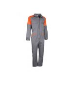 Tuta intera da lavoro Hi-Tech Leonard bicolore grigio/arancio