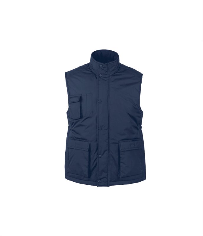 Wells gilet Sol's blu navy fronte