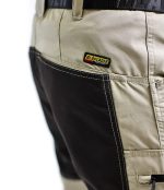 1459 1845 Blaklader stone/nero pantaloni da lavoro rinforzati