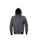 Cleveland man grigio scuro felpa con bavero JRC