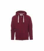 Dallas Payper felpa full zip bordeaux