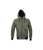 Felpa Cleveland man verde army jrc multitasche