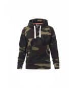 Felpa con cappuccio Atlanta Lady Payper mimetico