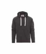 Felpa con cappuccio grigio smoke Atlanta Payper