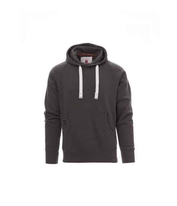 Felpa con cappuccio grigio smoke Atlanta Payper