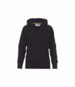 Felpa con tasca a marsupio nera Atalanta Lady Payper