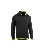 Felpa da lavoro Eagle Black line nero/giallo fluo