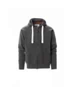 Felpa da lavoro Payper grigio smoke full zip