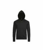 Felpa full zip Stone Sol's antracite melange