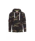 Felpa mimetica full zip Dallas Payper