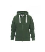 Felpa professionale Dallas Lady con cappuccio verde Payper
