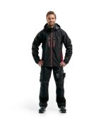 Giacca Blaklader 4890 felpata nero/rosso
