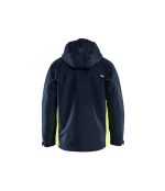 Giacca invernale foderata 4890 Blaklader blu/giallo hv