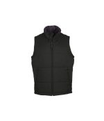 Gilet da lavoro trapuntato antracite Warm Sol's