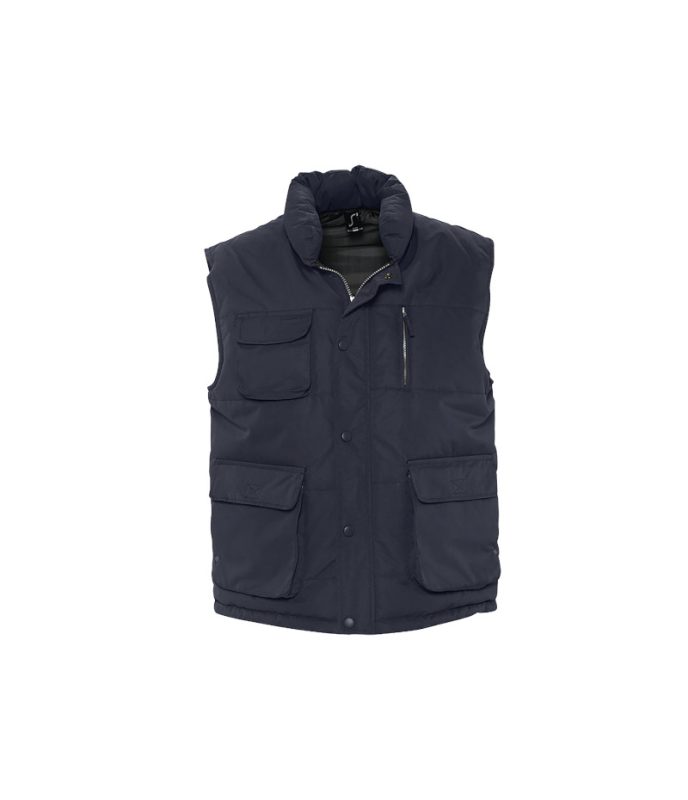 gilet viper multitasche da lavoro blu navy