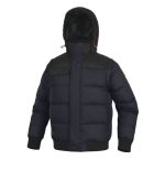 Giubbotto cappuccio staccabile Randers2 blu navy/nero