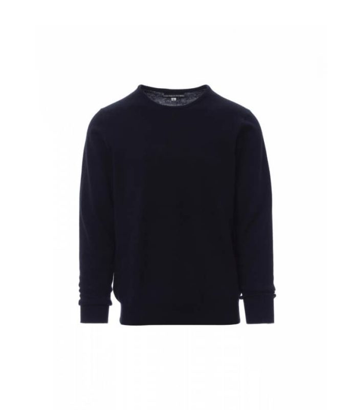 Maglione da lavoro girocollo unisex Fly Payper blu navy