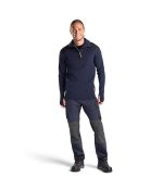 Maglione mezza zip Blaklader 4630 blu navy