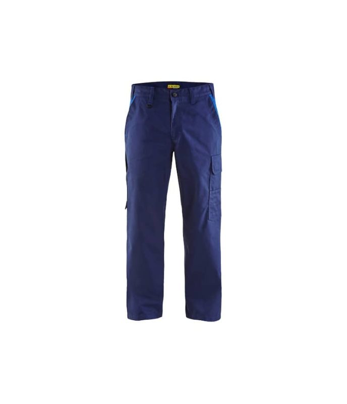 Pantaloni da lavoro Industria Blaklader 1404 blu marino/blu fiordaliso