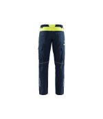 Pantaloni Industria Stretch multitasche Blaklader 1444 blu marino scuro/giallo hv